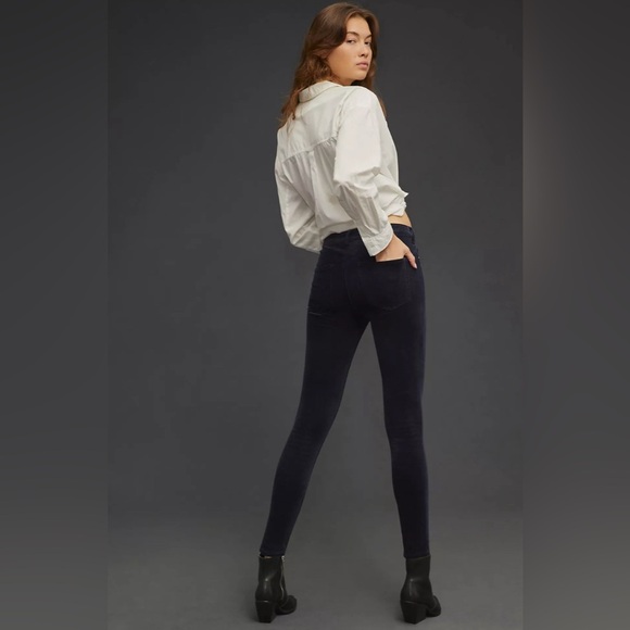 NWT - Pilcro by Anthropologie Skinny Corduroy High-Rise Jeans - Size 26P - Picture 3 of 4